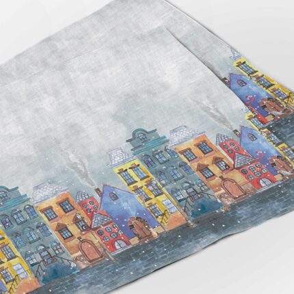 Placemats set, Christmas ornaments, Gift box, Christmas stocking, Winter mood, 100% linen, Christmas decor, Christmas gift, Gift idea Xmas,  PR0252