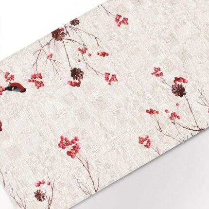 Table runner, Guelder rose, Cranberry, Holiday decor, Christmas gift, Holiday table decor, PR0660