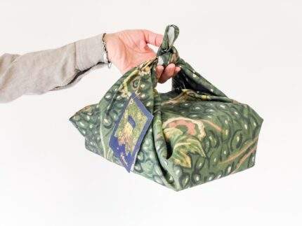 Furoshiki, Van Gogh, Postman, Eco wrapping cloth, zero waste gift wrap, wabi sabi, PR07555