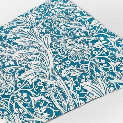 Placemats set, William Morris, Sidewall Arcadia, 12x19", Vintage decor, 100% linen, matching placemats, PR0908