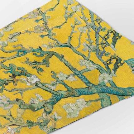 Placemats, Almond Blossom, Yellow editio, Vincent van Gogh, placemats set of 4, PR0727
