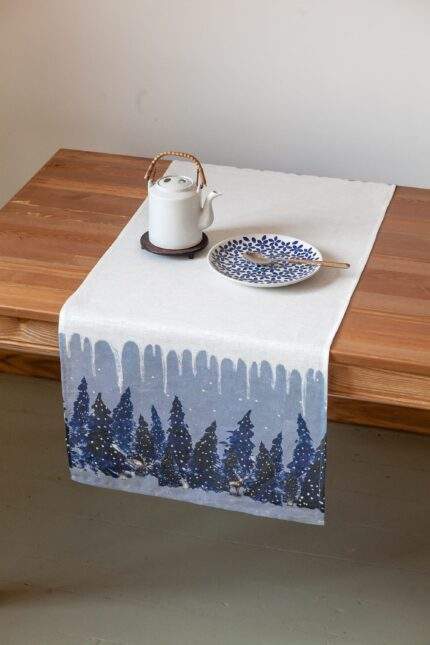 Christmas table runner, holiday table runner, Christmas table, PR0786