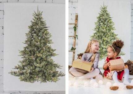 Christmas Tapestry, Christmas wall tapestry, Fir Tapestry, Christmas decor, holiday decor, Christmas tree, Christmas wall hang, PR0123