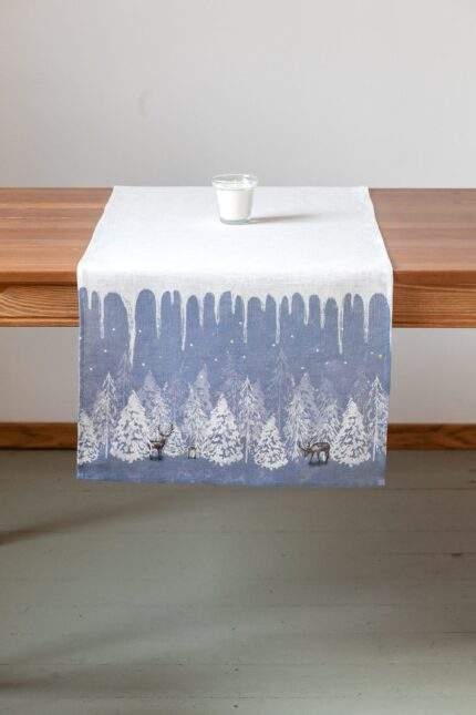Christmas table runner, holiday table runner, Christmas decor, PR0607