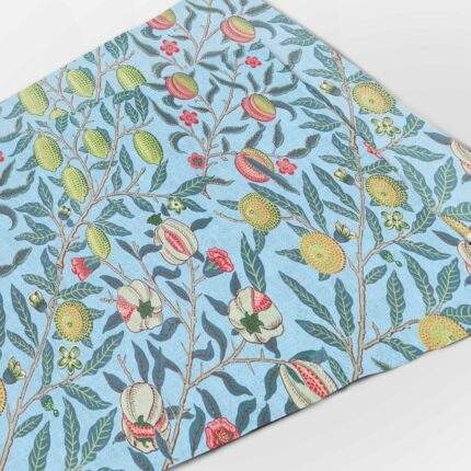 Placemats set (4 or 6), William Morris, Four Fruits, 100% linen, linen placemats, fabric placemats, PR1218