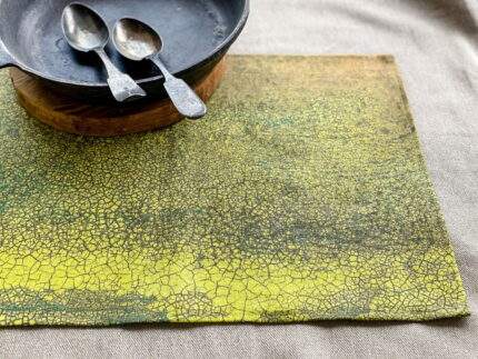 Placemats set , Hosami Shibui, linen placemats, Wabi Sabi, Organic decor, 100% linen,  PR1049