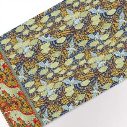 Table runner, Horses & Birds, Maurice Pillard Verneuil, linen table runner, PR0542