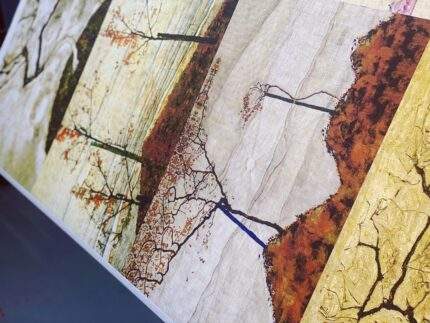 Placemats set, Egon Schiele, Linen placemats, 100% linen, fabric placemats, PR1048