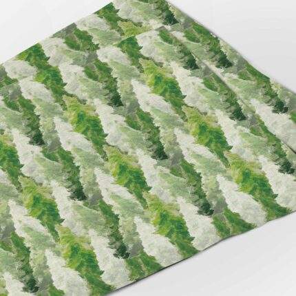 Christmas placemats, Watercolor Forest, Winter placemats, Christmas table decor, PR1033