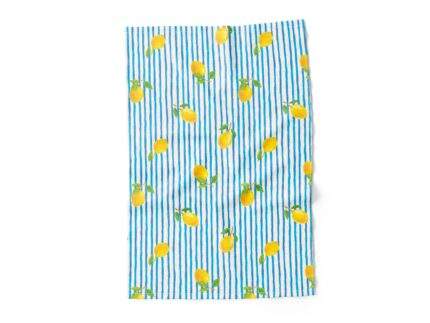Linen towel, Lines & Lemons, Kitchen towel, Home towel, PR3099