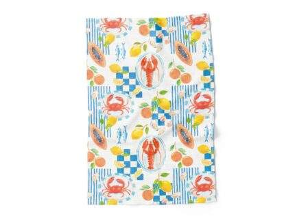 Linen towel, Seaside Party, Kitchen towel, Home towel, PR3103