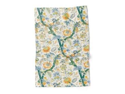 Linen towel, Floral Toile, Kitchen towel, Home towel, PR3127