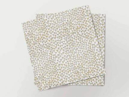 Napkins set, Storybook Feast, fabric napkins, 100% linen, PR3170