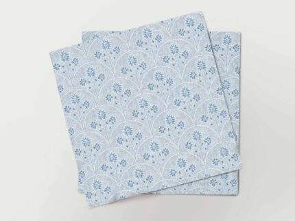 Napkins set, Blue Charm, fabric napkins, 100% linen, PR3172