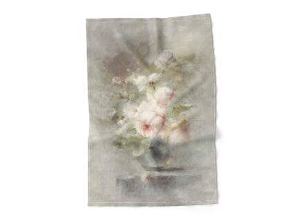 Linen towel, Vintage Rose, Kitchen towel, Home towel,  PR3199