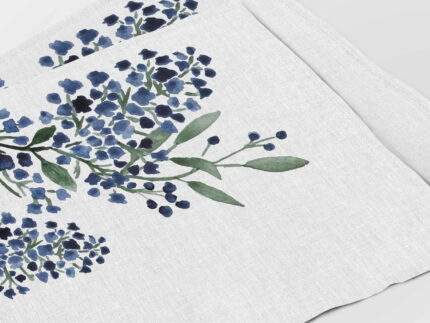 Placemats set, Garden Grace, linen placemats, 100% linen, PR3202