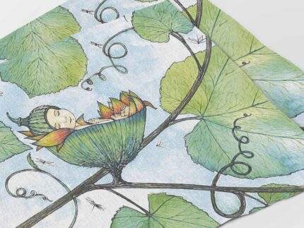 Placemats set, Artist Milda, Little, linen placemats, 100% linen, PR3159