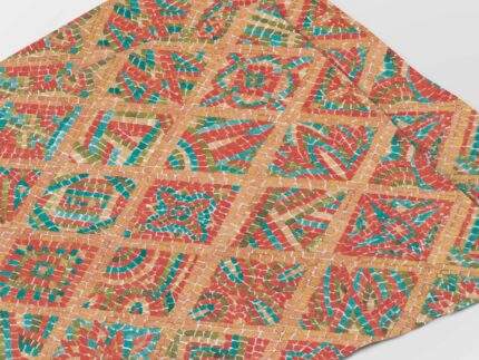 Placemats set, Artist Milda, Persian Roof, linen placemats, 100% linen, PR3167