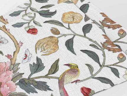 Placemats set, Birdsong, linen placemats, 100% linen, PR3214