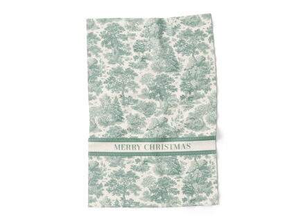 Linen towel, Toile Christmas, 100% linen, PR3275