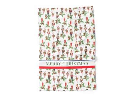Linen towel, Nutcracker Holiday, 100% linen, PR3307