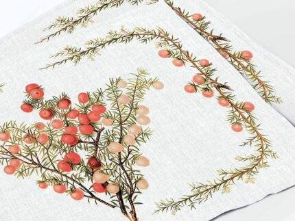 Placemats, Louisa Anne Meredith (1812–1895), 100% linen, PR3362