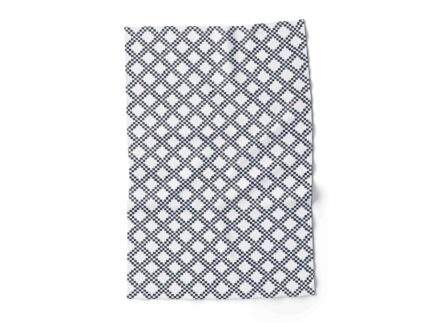 Linen towel, Double Irish Chain Pattern, 100% linen, PR3359