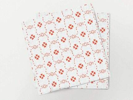 Napkins set, design for from a manufacturer's pattern book, linen napkins, fabric napkins, PR3325