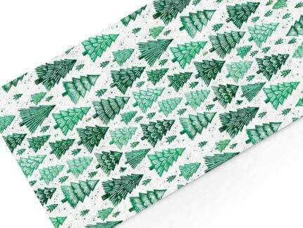 Table runner, Forestscape, linen table runner, 100% linen, PR3312