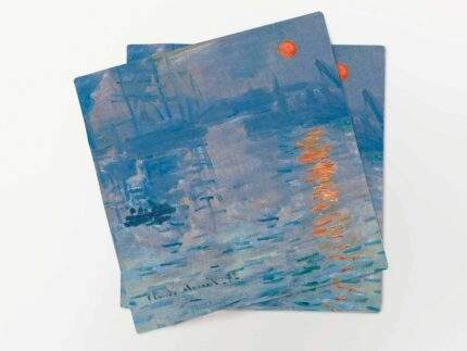 Napkins set, Impression, Sunrise, Claude Monet, PR3417