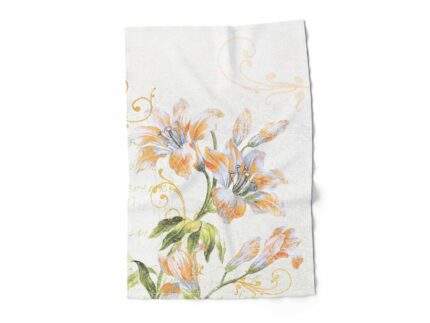 Linen towel, Golden Lily, 100% linen, PR3527