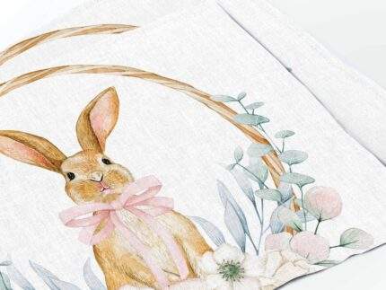 Placemats, Baby Bunny, 100% linen, PR3446
