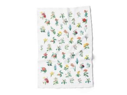 Linen towel, Beautiful Blooming Wild Flowers, PR3542