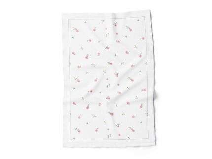 Linen towel, Petite Roses, 100% linen, PR3635