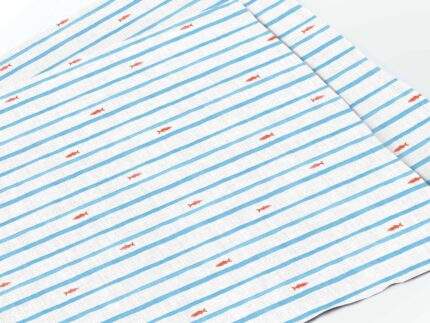 Placemats set, Capri Island, 100% linen, PR3646