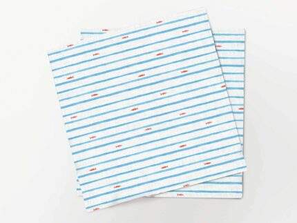 Napkins set, Capri Island, 100% linen, PR3645