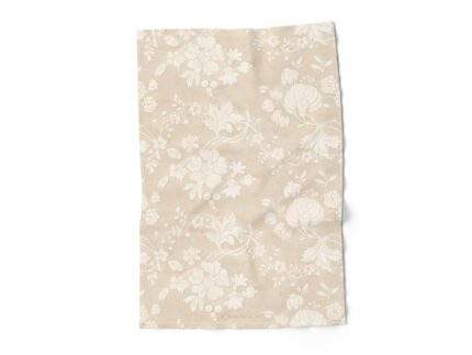 Linen towel, Anna Maria Garthwaite, Spitalfields, 1752 - 1753, Vanilla color, PR3667