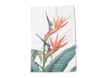 Linen towel Bird of Paradise Flower, PR3699