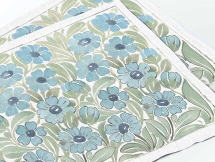 Placemats set, William de Morgan Tiles, PR3855