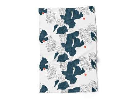 Linen towel, Modern Monstera, PR3866