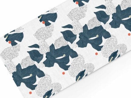 Table runner, Tropical Monstera plant, PR3865