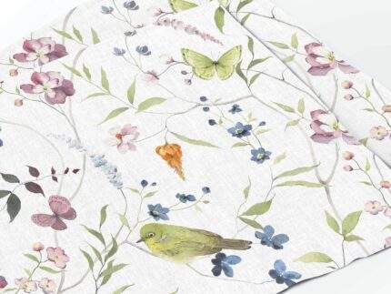 Placemats set, Japanese White-eye Ume, PR3879