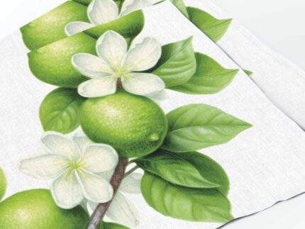 Placemats set, Lime Blossom, PR3875