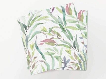 Napkins set, Eucalyptus, PR3924
