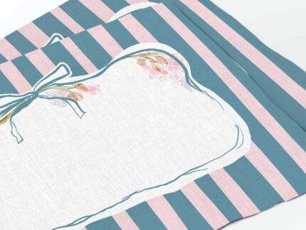 Placemats set, Bloom Stripes, PR3964