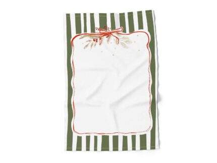 Linen towel, Christmas Stripes, PR3958
