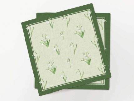 Napkins set, Snowflower, PR3947