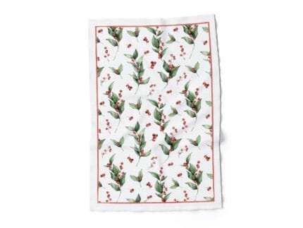 Kitchen towel, Berry Sonata, linen towel, PR4038