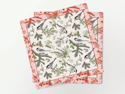 Napkins set, Nordic Birds, PR4028