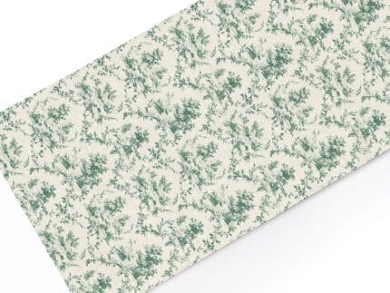 Table runner Emerald Pastoral, 100% linen, PR4097